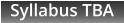 Syllabus TBA