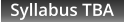 Syllabus TBA